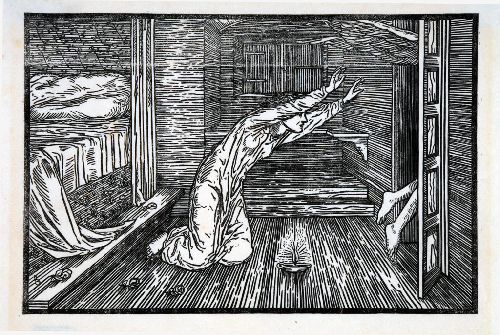 'Cupid Going Away' illustration, 1868