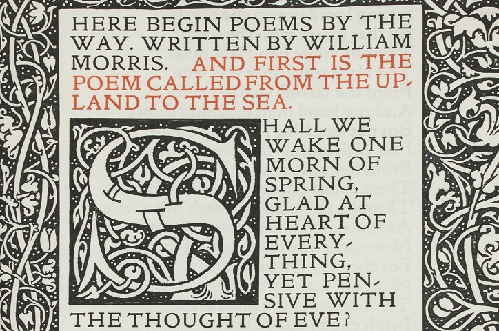 A book image of Poems by the Way by William Morris