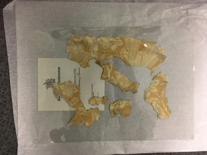 Sunflower wallpaper William Morris Gallery