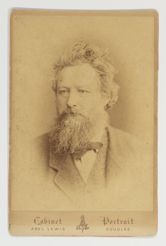 Portrait photograph of William Morris aged 46 - William Morris Gallery