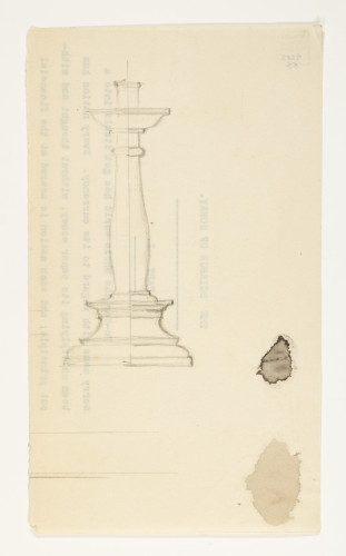 Design for candlestick.