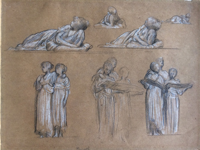 page with several figures studies