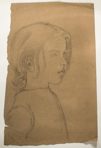 Study of a young girl