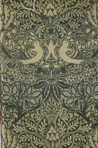 Dove and Rose woven double cloth - William Morris Gallery