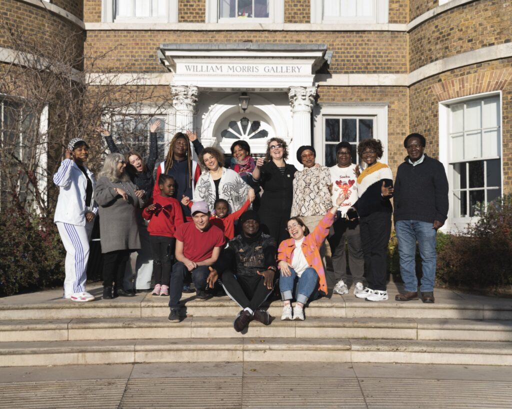 Stories and Supper group outside William Morris Gallery