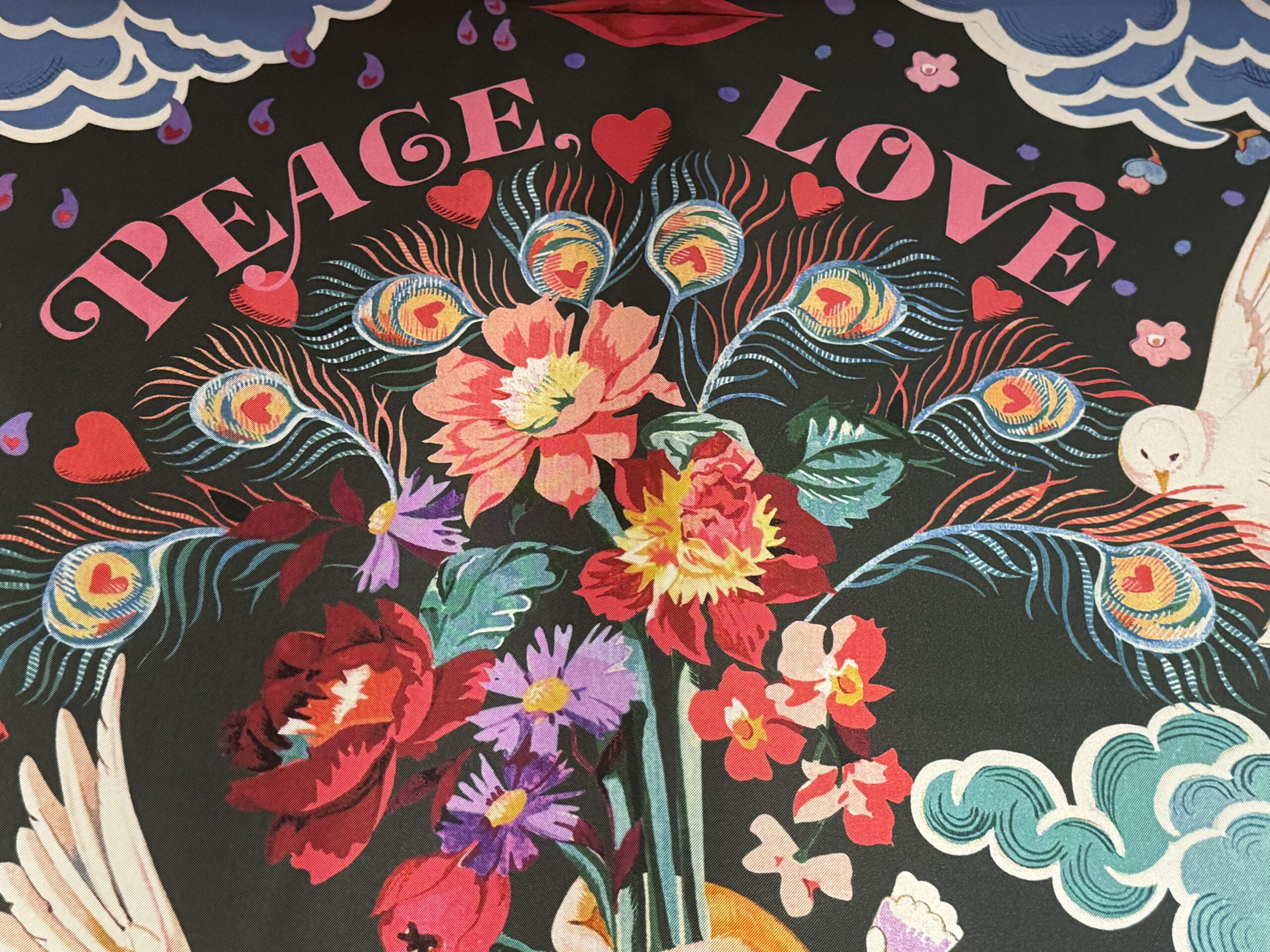 Peace, Love & Liberty Scarf