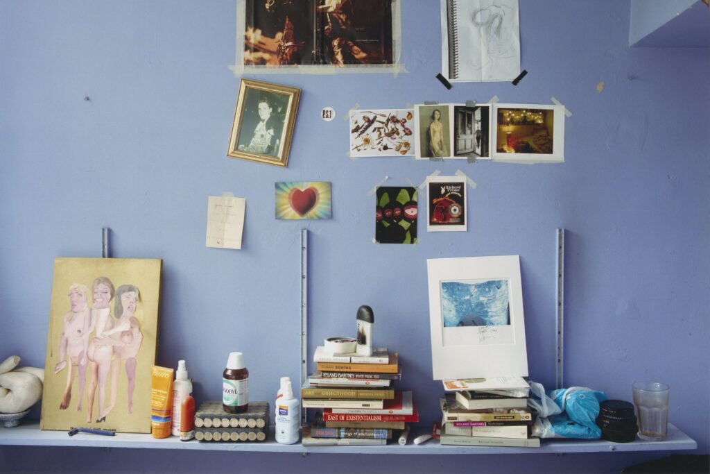 Bedroom Wall (with Patrick, Gwen and Richard), circa 2005. 407 x 306 mm Gareth McConnell